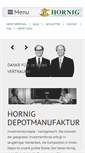 Mobile Screenshot of hornig.de